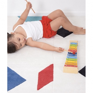 Cotton rug tangram    -   lilipinso